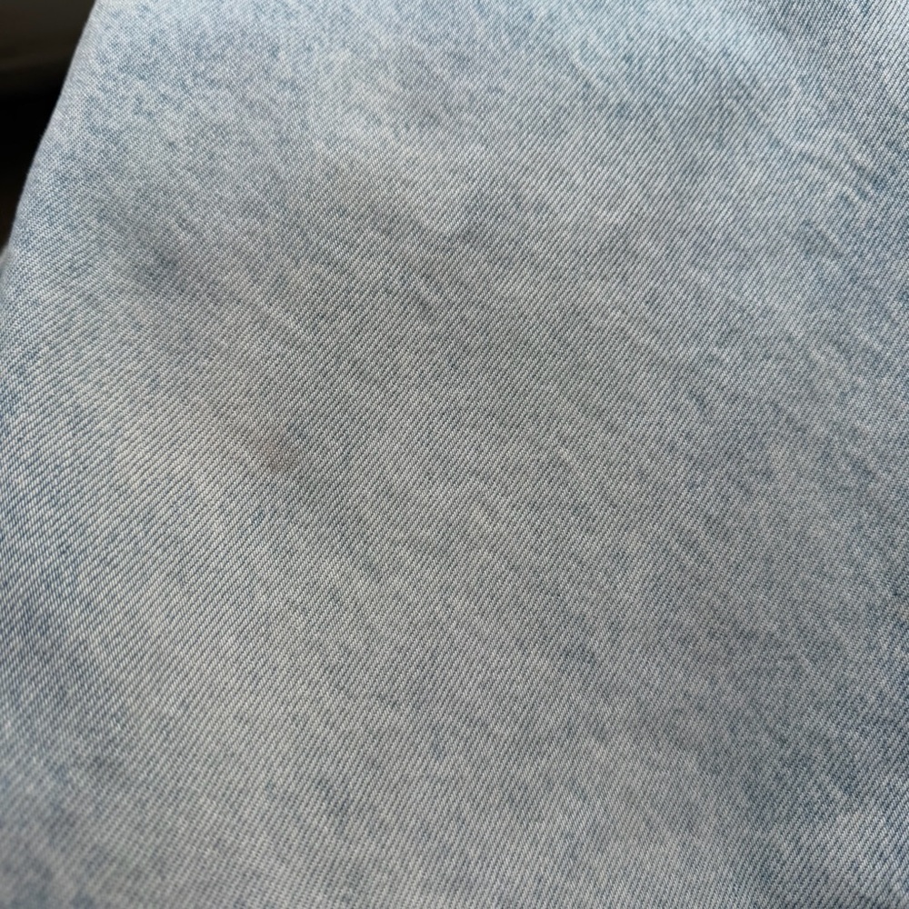 Zara Light Blue Denim Skirt - Picture 7 of 7